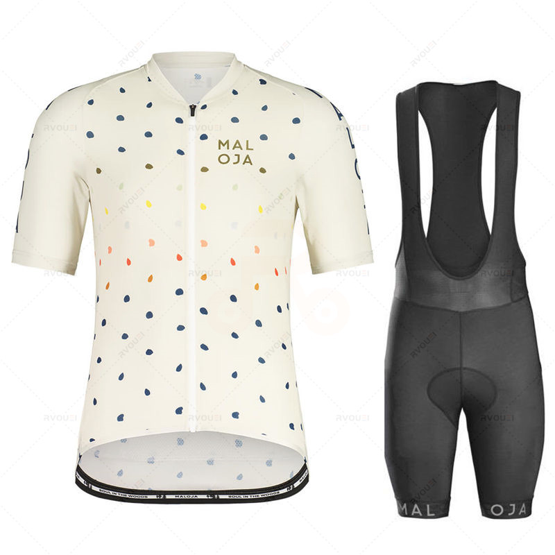 Cycling Commute Shorts - ชุดเสื้อปั่นจักรยาน Maloja กางเกงขาสั้นเอี๊ยมแผ่นเจลชุดปั่นจักรยานเสือภูเขาชุดปั่นจักรยานกลางแจ้งฤดูร้อน