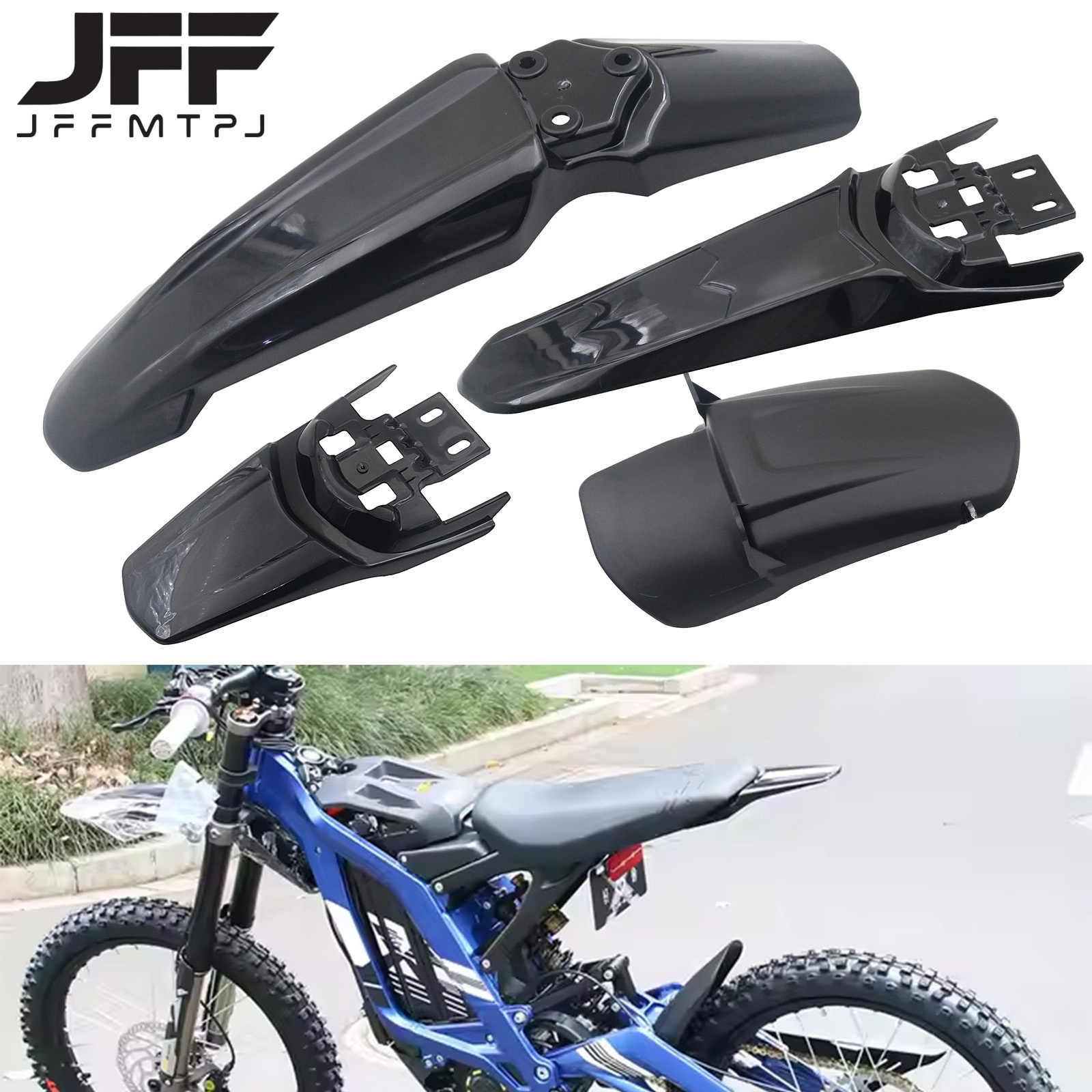 Bike Light Front Rear - บังโคลนหน้าล้อหลังรถจักรยานยนต์สำหรับปล้อง X160 X260สำหรับอะไหล่เปลี่ยนจักรยานไฟฟ้าน้ำหนักเบา