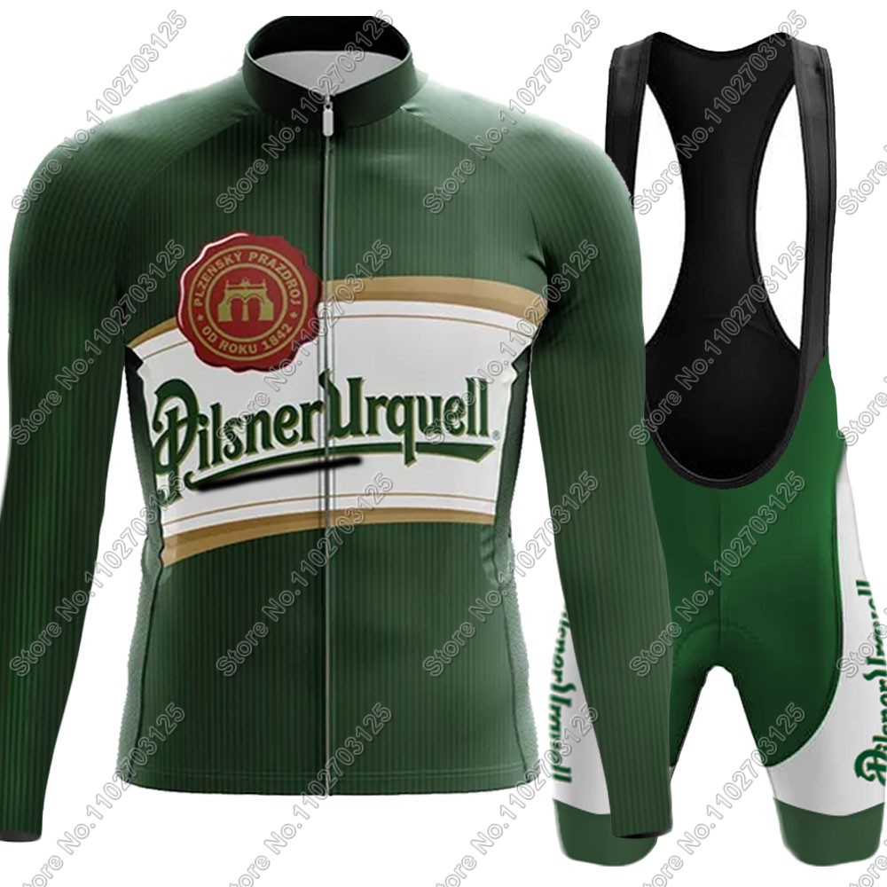 Cycling Commute Shorts - 2025 เครื่องดื่มเบียร์ชุดขี่จักรยานJerseyฤดูร้อนภาษาเช็คคําแขนยาวเสื้อผ้าเสื้อแผนที่กางเกงกางเกงขาสั้นชุดจักรยานMTB Maillot