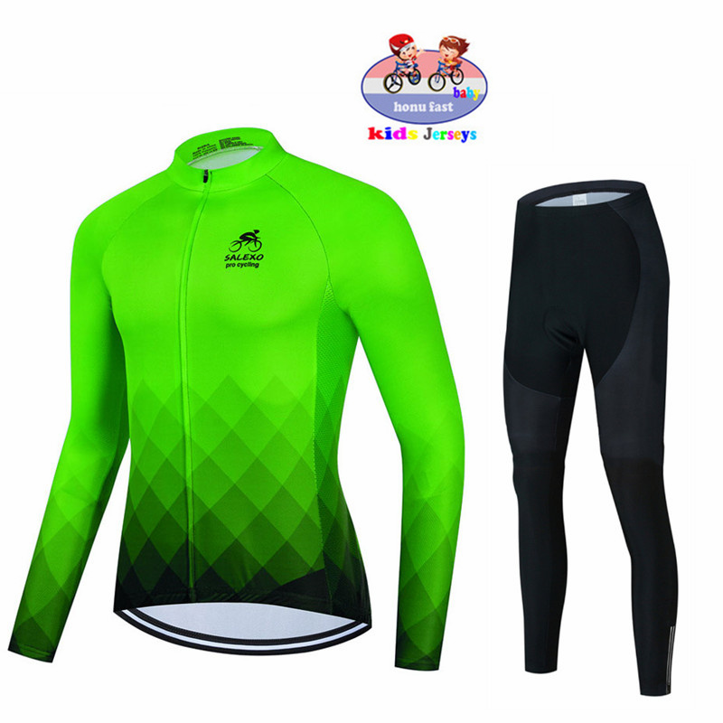 Cycling Community - เสื้อจักรยานเด็กผู้ชาย ฤดูใบไม้ผลิ ฤดูใบไม้ร่วง ปี 2026 ระบายอากาศได้ดี