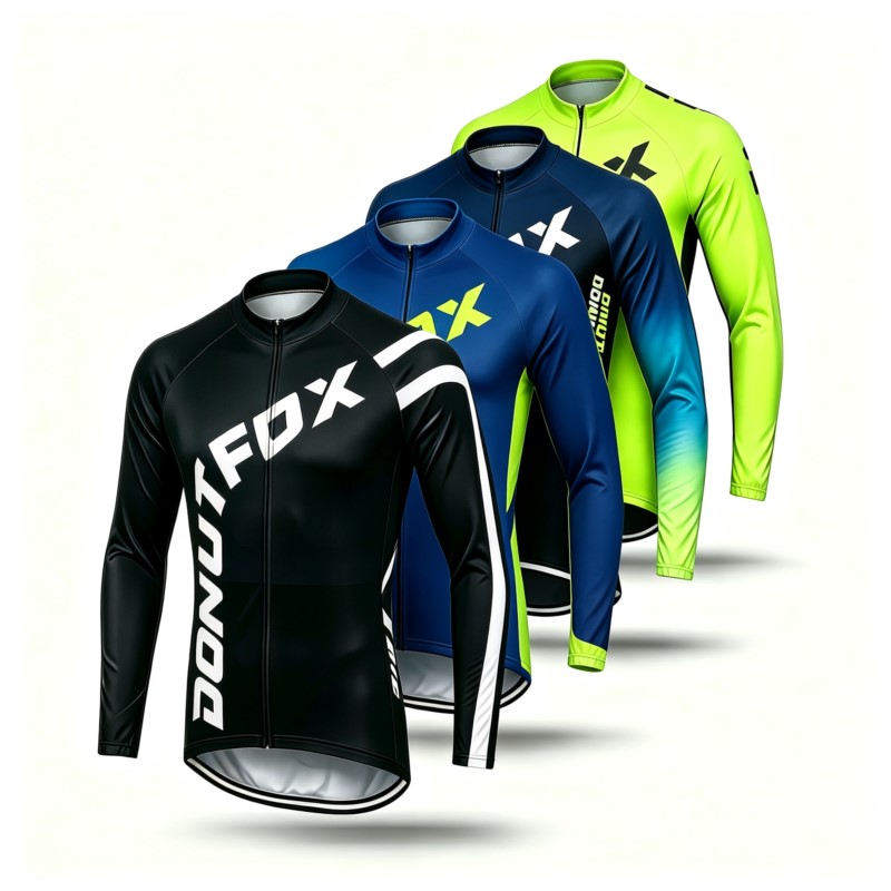 Cycling Commute Shorts - เสื้อเจอร์ซีย์ MTB แขนยาวสำหรับผู้ชายและกางเกงปั่นจักรยาน แห้งเร็ว ชิ้นเดียวหรือชุดเข้าชุดสำหรับการปั่นจักรยานเสือภูเขาและมอเตอร์ครอส