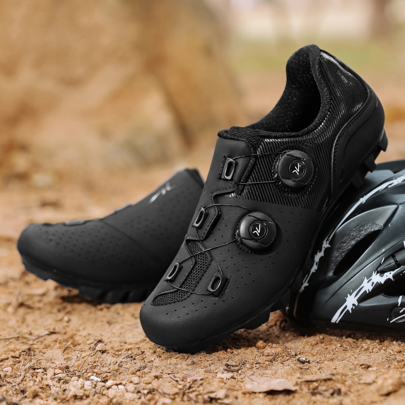 Cycling Shoes For Commute - รองเท้าปั่นจักรยานเสือภูเขาสำหรับผู้ชาย ใส่สบาย ระบายอากาศได้ดี ทนทานต่อการสึกหรอ เหมาะสำหรับการเดินทางในชีวิตประจำวันและการปั่นจักรยานแบบออฟโรด