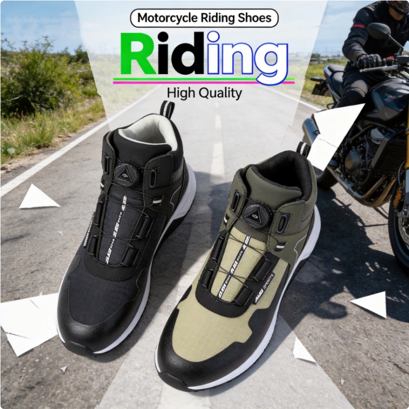 รองเท้าบูทขี่มอเตอร์ไซค์ AUGI  - Cycling Shoes For Commute บทวิจารณ์และราคา