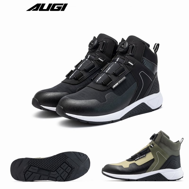 รองเท้าบูทขี่มอเตอร์ไซค์ AUGI  - Cycling Shoes For Commute บทวิจารณ์และราคา