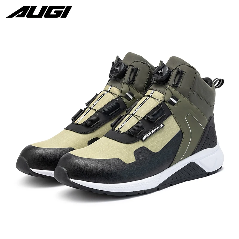 รองเท้าบูทขี่มอเตอร์ไซค์ AUGI  - Cycling Shoes For Commute บทวิจารณ์และราคา