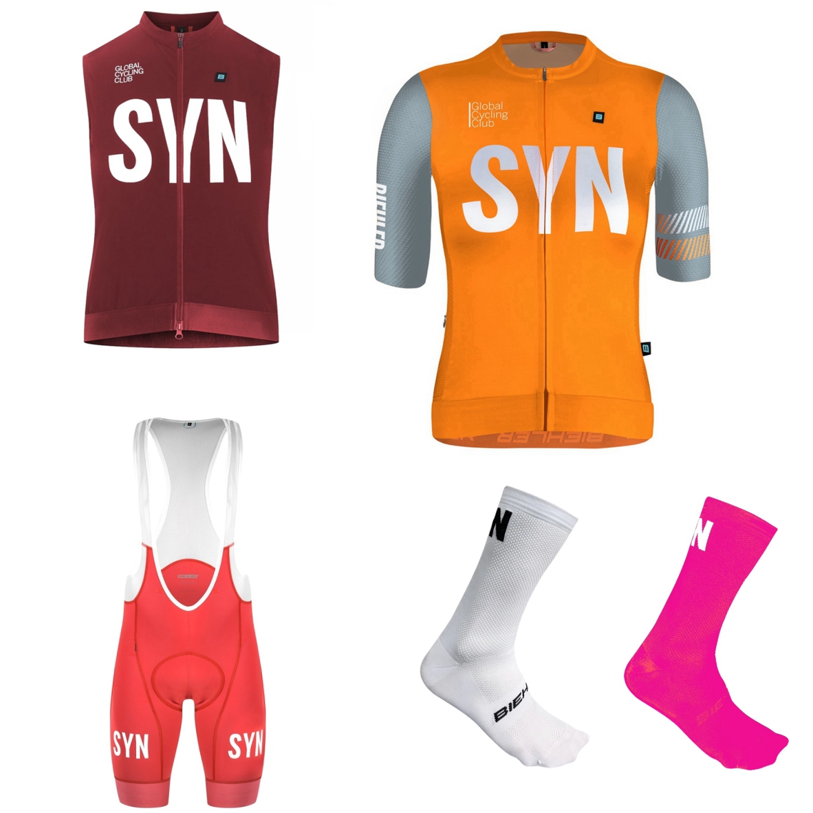 SYN เสื้อปั่นจักรยานแขนสั้นสีข - Cycling Community บทวิจารณ์และราคา