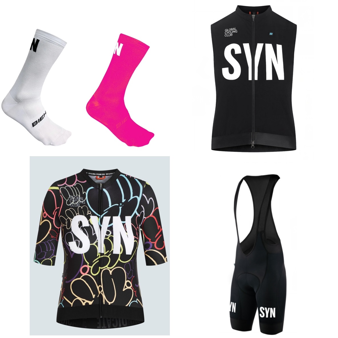 SYN เสื้อปั่นจักรยานแขนสั้นสีข - Cycling Community บทวิจารณ์และราคา