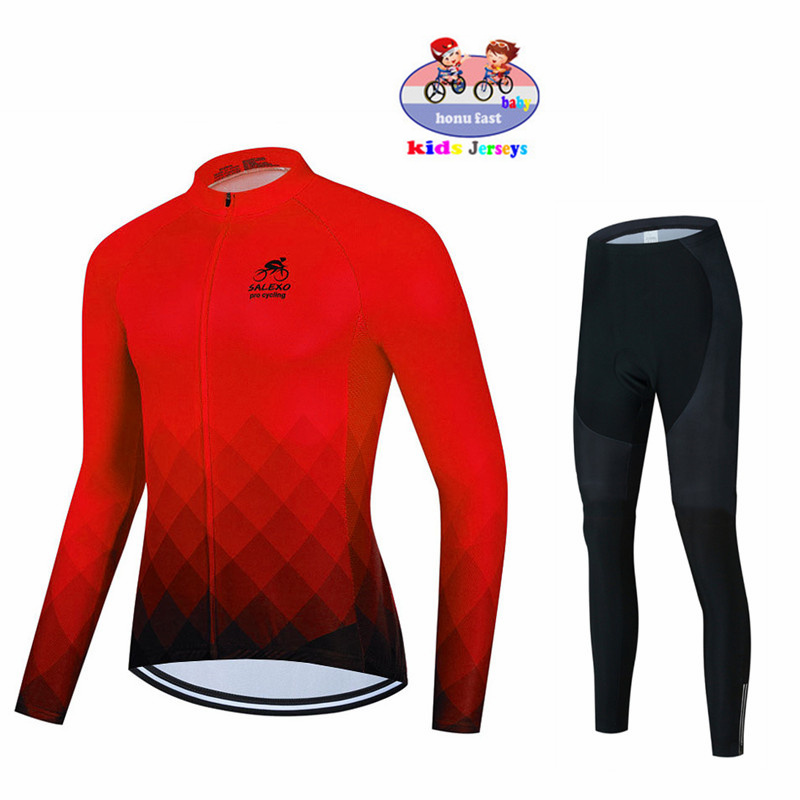 เสื้อจักรยานเด็กผู้ชาย ฤดูใบไม - Cycling Community บทวิจารณ์และราคา
